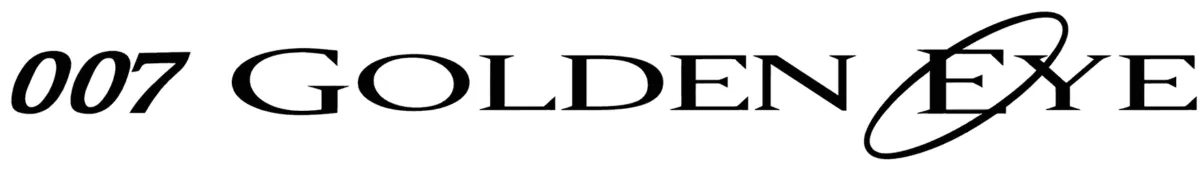 007 GoldenEye Font 1