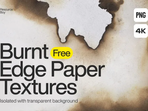100 Burnt Edge Paper Textures 1