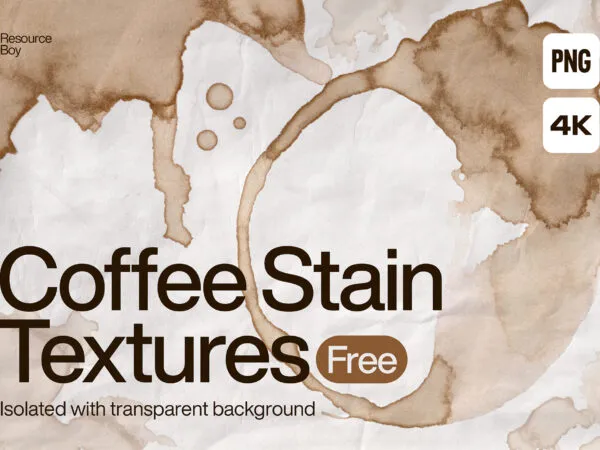 100 Coffee Stain Textures 1