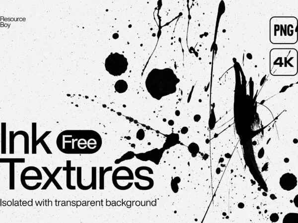 100 Ink Textures 1
