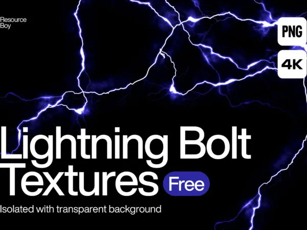 100 Lightning Bolt Textures 1