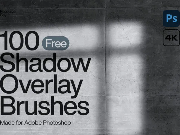 100 Shadow Overlay Photoshop Brushes 1