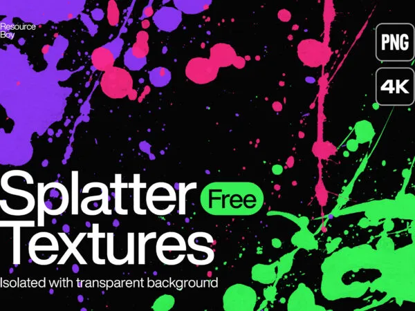 100 Splatter Textures 1