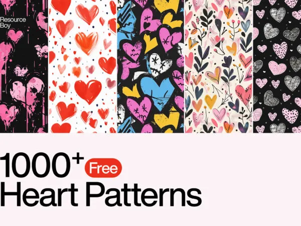 1000 Heart Patterns 1