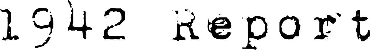 1942 Report Font 1