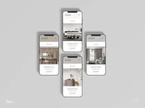2 Mockups of Premium Smartphone Branding 1