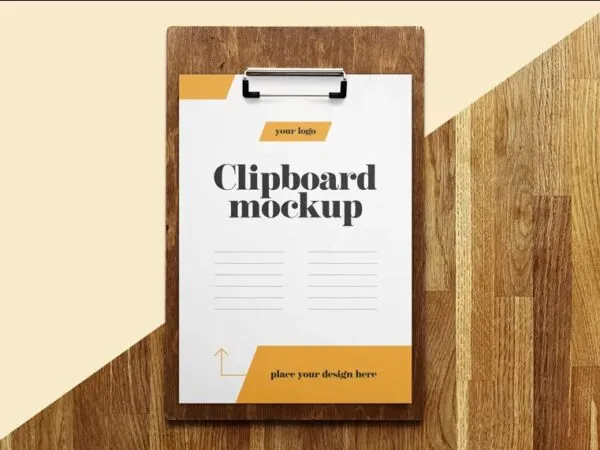 2 Sights of Clipboard Menu Mockup 1