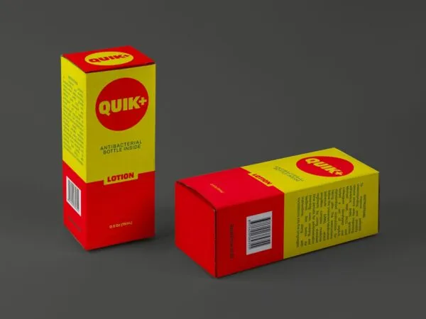 2 Vertical Paper Packaging Box Mockup 1