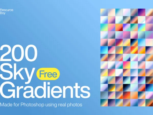200 Sky Photoshop Gradients 1