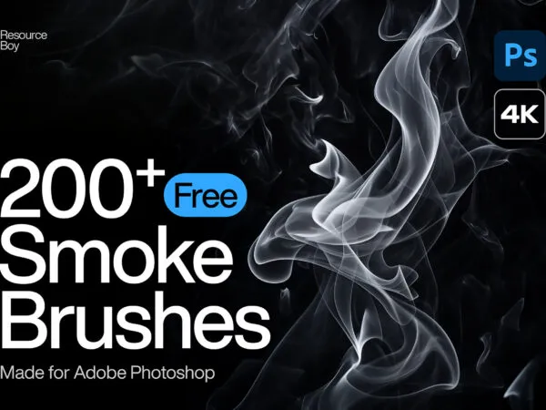 200 Smoke Photoshop Brushes 1