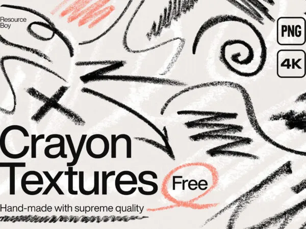 250 Crayon Textures 1