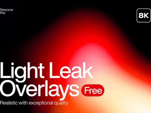 250 Light Leak Overlays 1