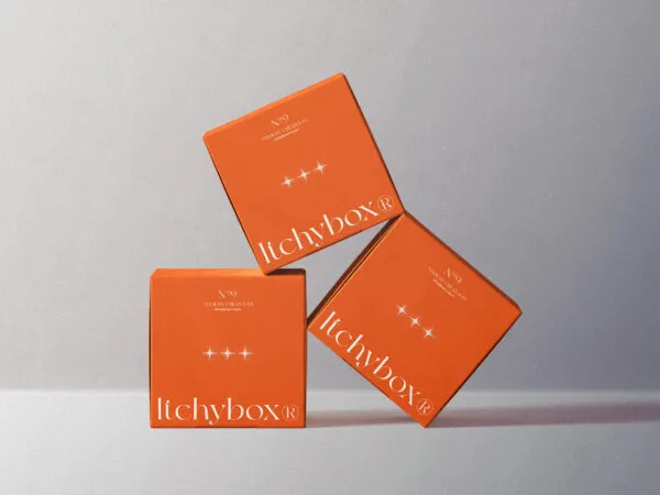 3 Boxes Mockup in Front View 1