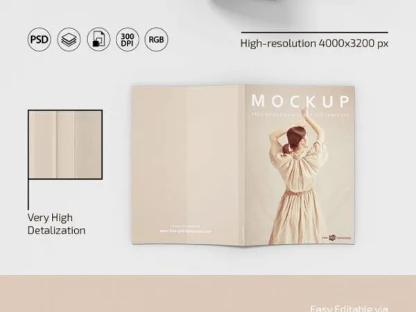 3 Magazine Mockups in Various Shots 1