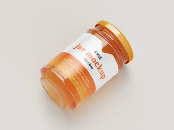 3 Mockups of Honey Jar Glasses 1