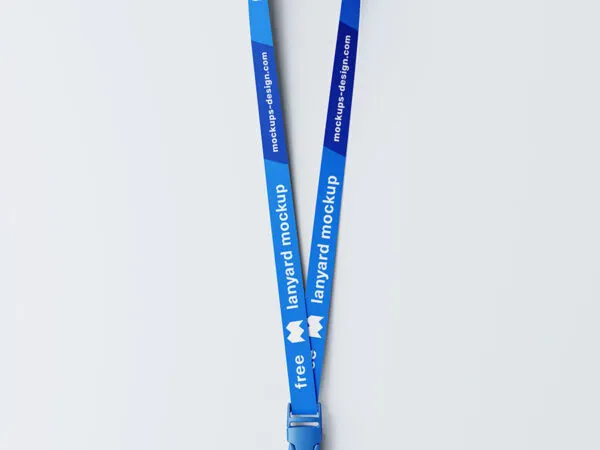 3 Mockups of Lanyard in Different Shots 1