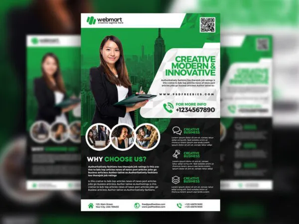 3 Modern Corporate Business Promotion Flyer Templates 1