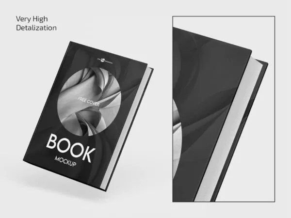 3 Showcases of Books Mockup 1