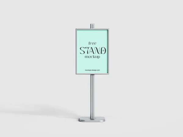 3 Showcases of Stand Mockup 1