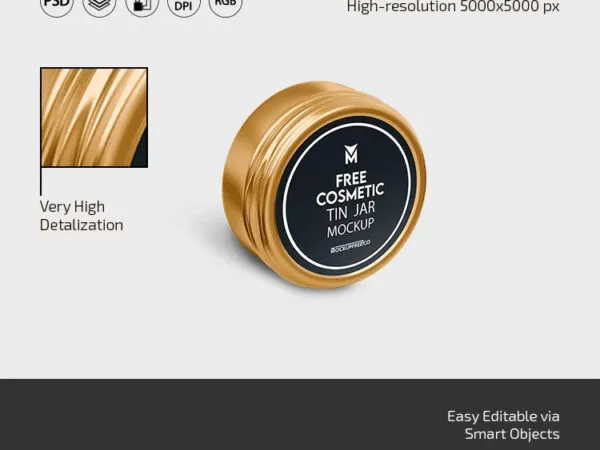 3 Sights of Cosmetic Tin Jar Mockup 1