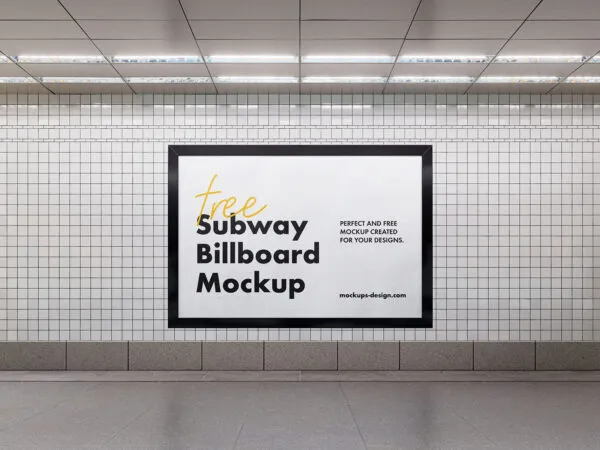 3 Subway Billboard Mockups 1