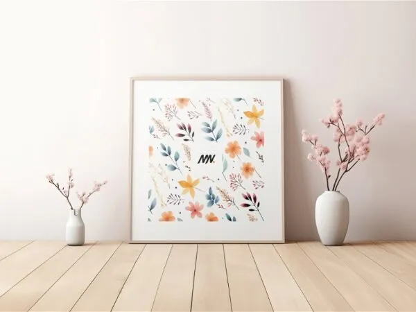 3 Visions of Square Wall Frame Mockup 1