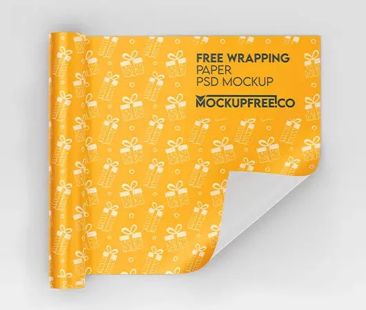 3 Wrapping Paper Mockups 1