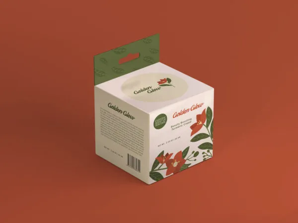 34 View Hanging Packaging Box Mockup 1