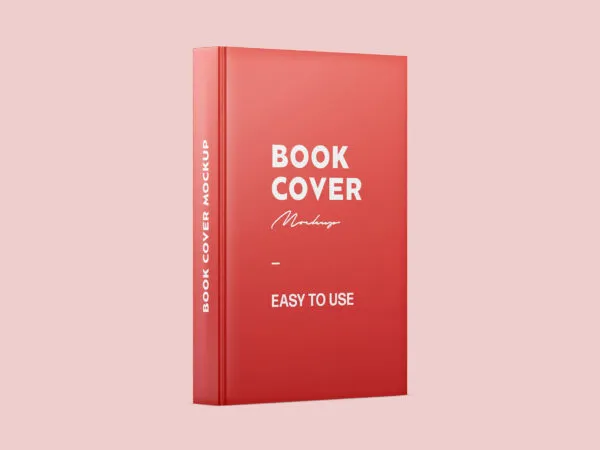 34 View Stand up Book Mockup in Plain Setting 1