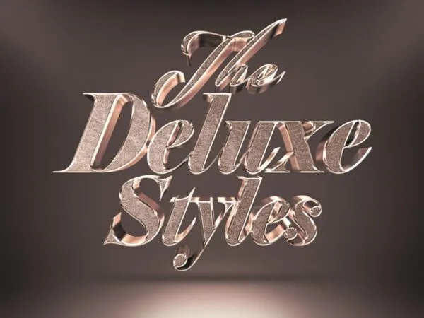 3D Bronze Text Effect 1