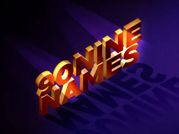 3D Isometric Text Effect 1