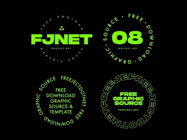 4 Circular Text Effects 1