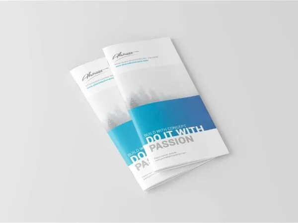 4 Different Visions of DL Brochure Mockup 1