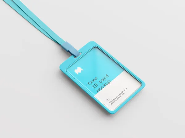 4 ID Card Holder Mockups 1