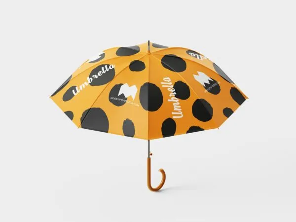 4 Mockups of Umbrella in Different Views 1