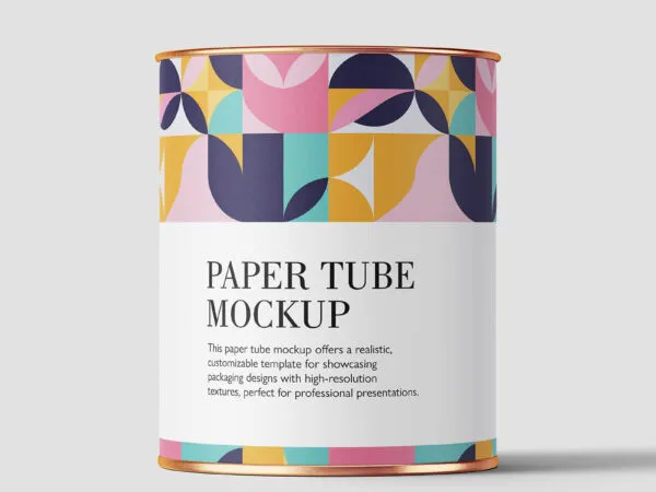 4 Paper Tube Mockups 1