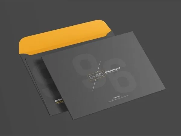 4 Sights of 6×9 Inch Envelope Mockup 1
