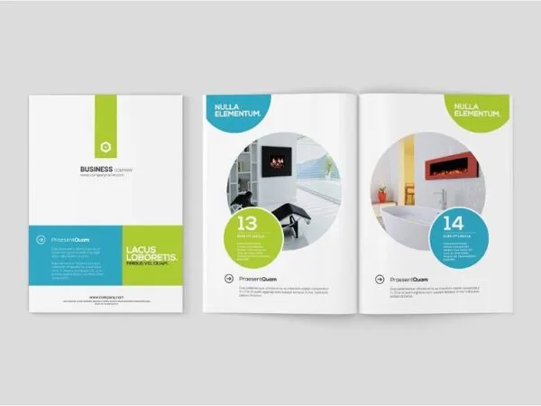 4 Sights of A5 Magazine Mockup 1
