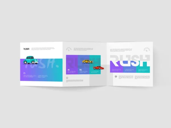 4 Sights of Square Z Fold Brochure Mockup 1