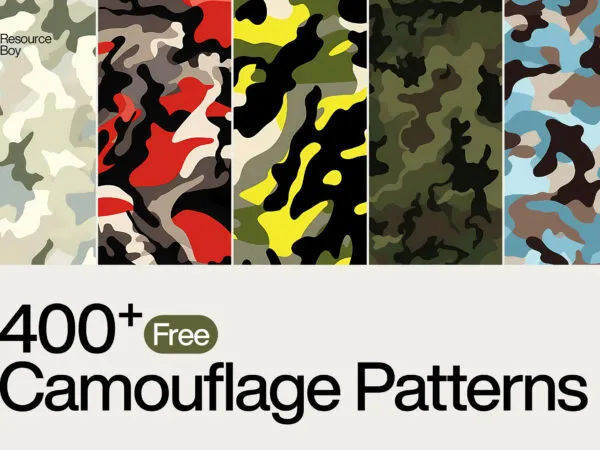 400 Camouflage Patterns 1