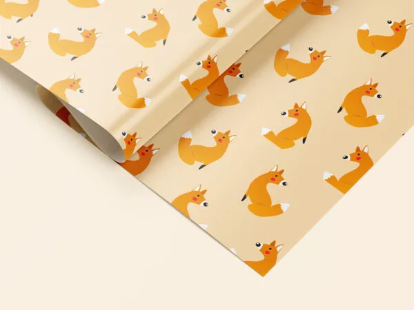 5 Mockups of Gift Wrapping Paper 1