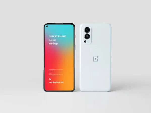 5 Phone Screen Mockups in Varied Sights 1