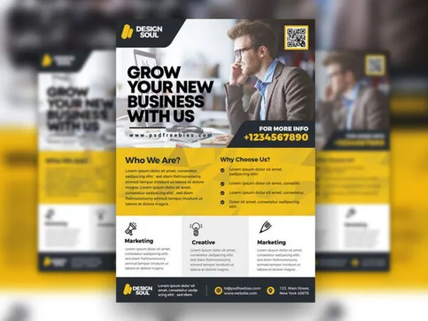 5 Professional Business Flyer Templates 1