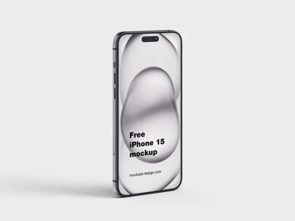 5 Showcase of iPhone 15 Mockup 1