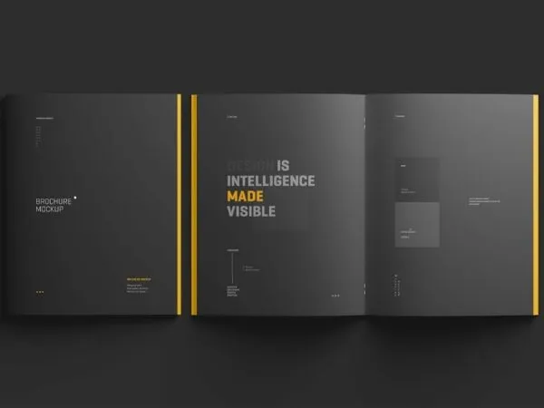 5 Sights of US Letter Brochure Mockup 1