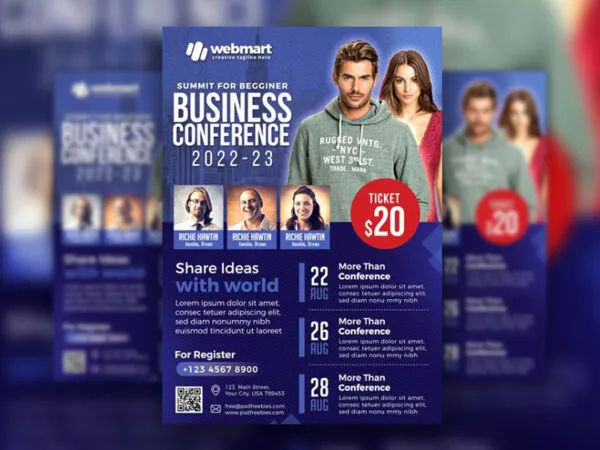 5 Urban Business Conference Flyer Templates 1