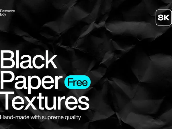 50 Black Paper Textures 1