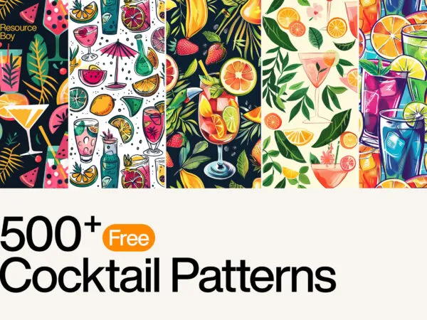 500 Cocktail Patterns 1