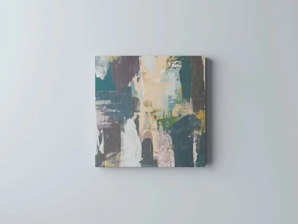 6 Canvas Mockups in Front and Perspective Sights 1