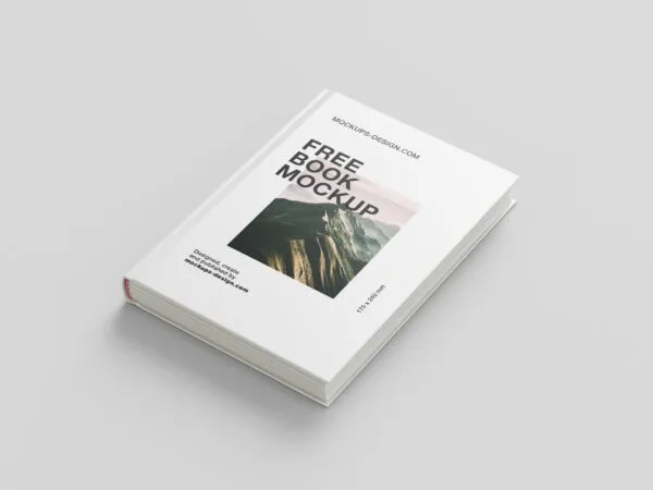 6 Mockups of Neat Hardcover Book 1